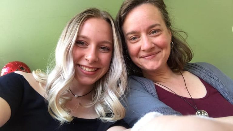 Read more about the article As Mother Graduates with MFA, Daughter’s MSU Education Just Begins