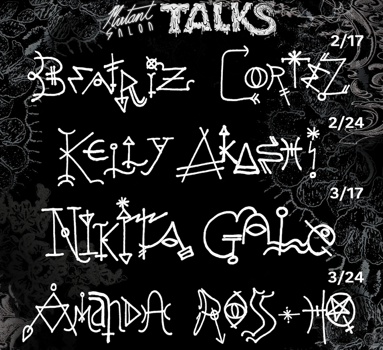 Read more about the article Mutant Salon Talks hosted by Young Joon Kwak, Artist-in-Residence: Critical Race Studies returns for Spring 2021.