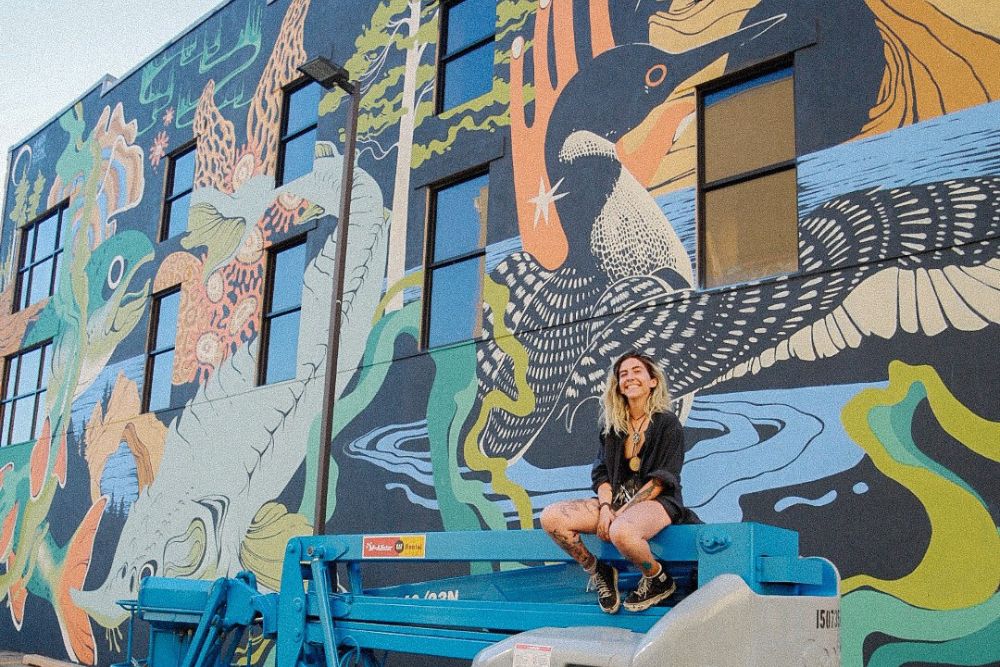 Read more about the article Graphic Design Graduate a Big Winner at ArtPrize 2022