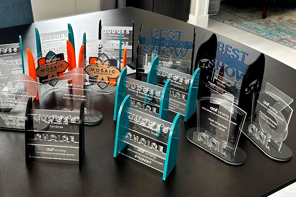 Read more about the article Graphic Design Students and College Marketing Staff Earn Multiple ADDY Awards