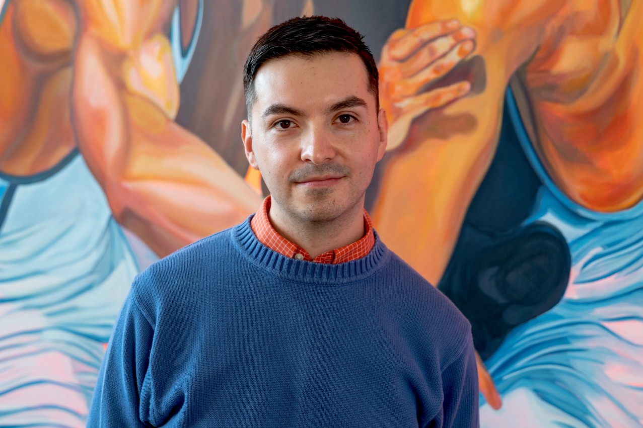 Read more about the article MFA Candidate Explores Themes of Masculinity and Identity Through Art