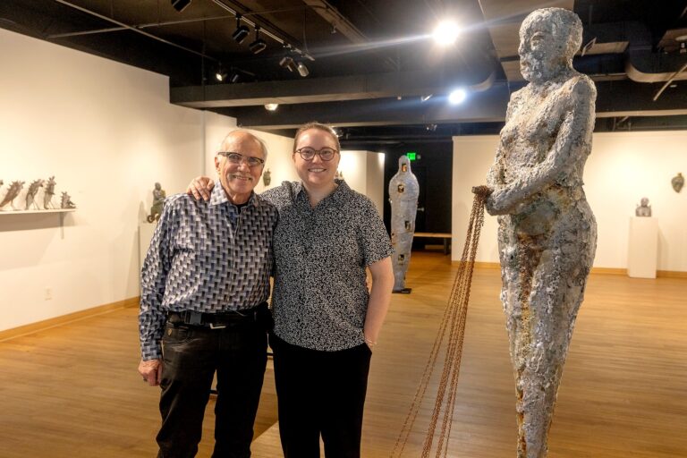Read more about the article Work of MSU Alums, a Father-Daughter Duo, on Display at SCENE Metrospace 