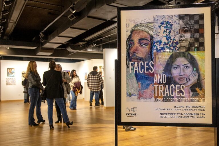 Read more about the article Cross-Border Art Project Between MSU and Canadian Students on Display at (SCENE) Metrospace