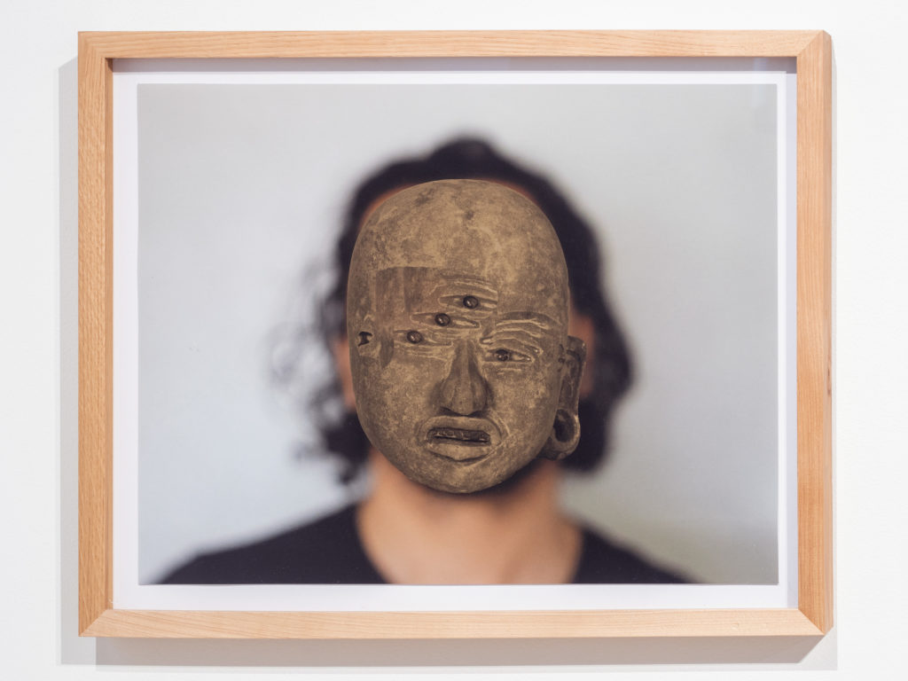 Luis Alvaro Sahagun Nuño, Cambiaré la faz del misterio ancestral (Changing the face of ancestral mystery), detail 3, Archival pigment print, 2021