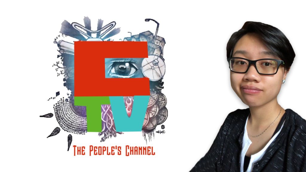 Graphic of a person with short black hair wearing glasses. To their left is a graphic that says "CTV" in colorful letters